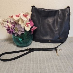 Coach Navy crossbody bag